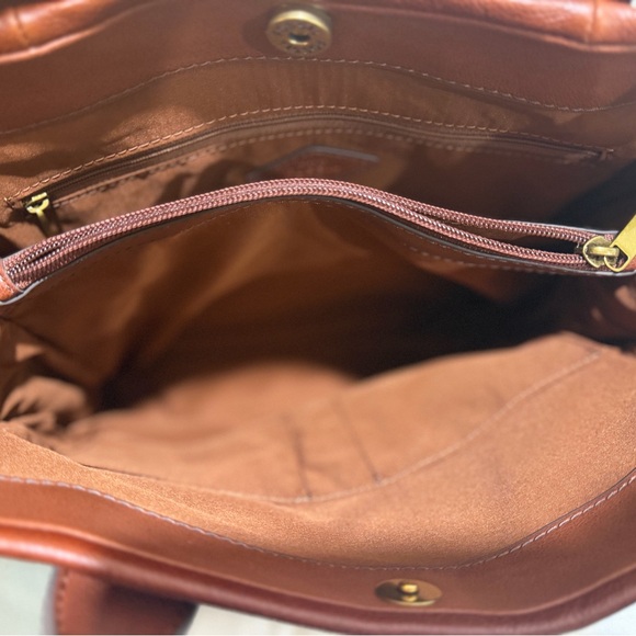 Fossil Brown Leather Large Kyler Tote Bag - Picture 5 of 12